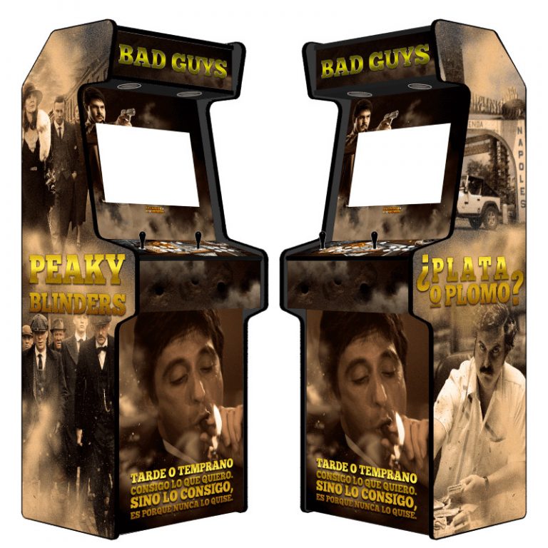 personalizar máquina arcade