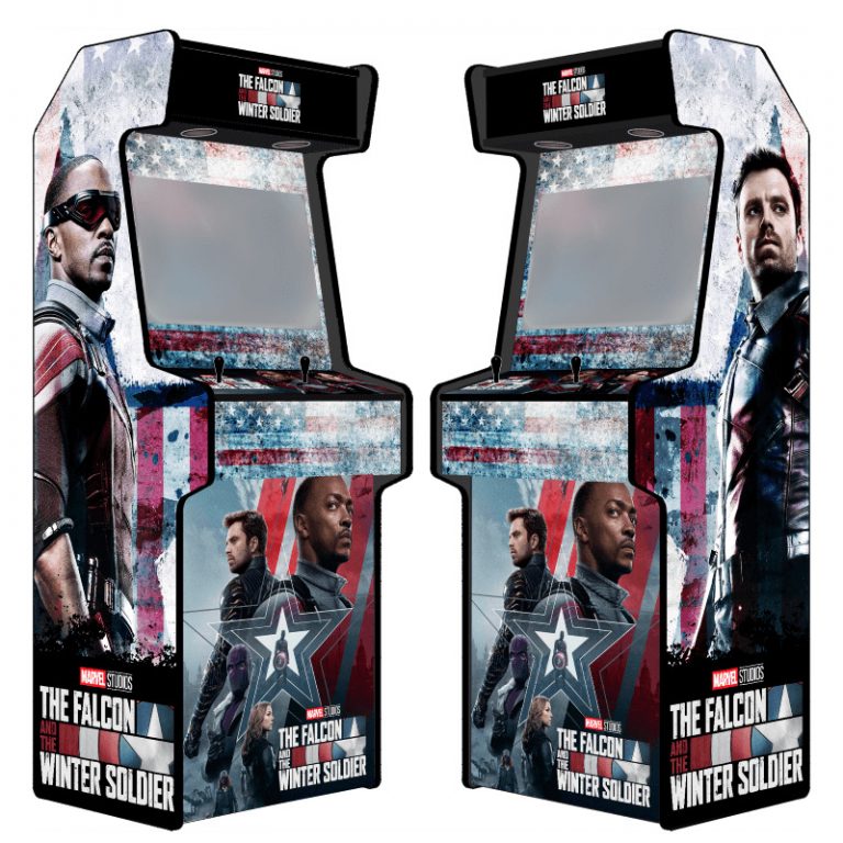 vinilo retro máquina arcade