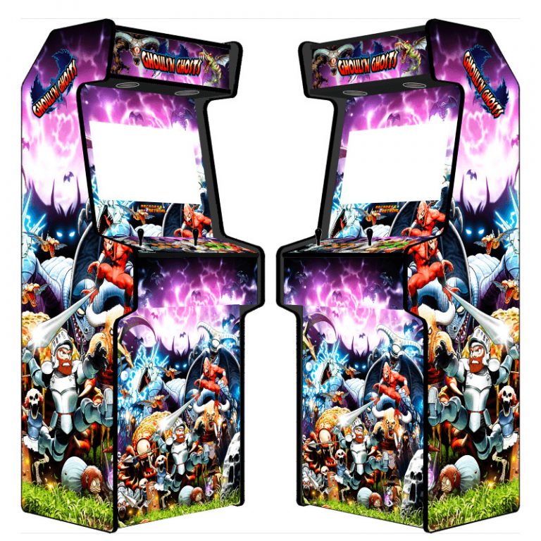 vinilo retro máquina arcade