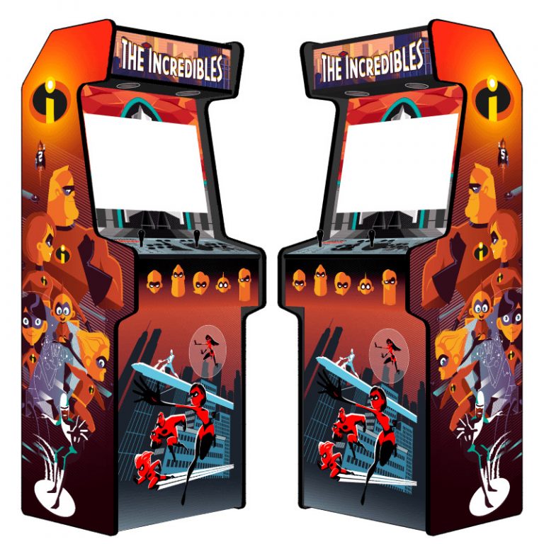 vinilo retro máquina arcade