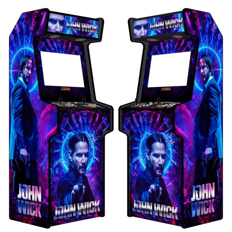 vinilo retro máquina arcade