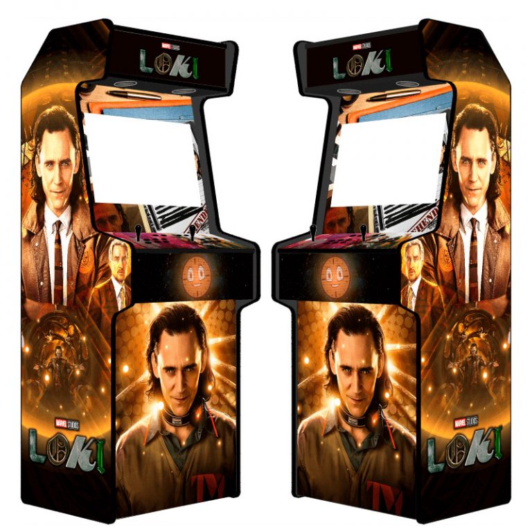 vinilo retro máquina arcade