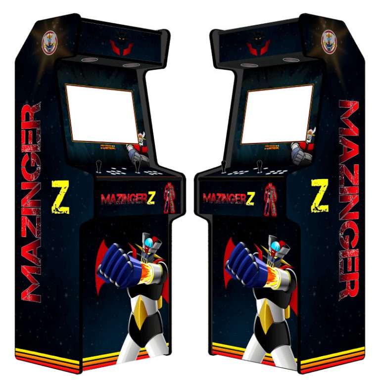 vinilo retro máquina arcade