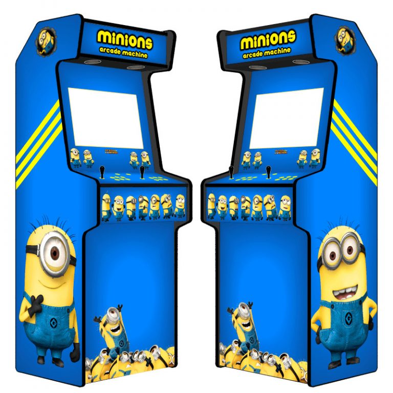 vinilo retro máquina arcade