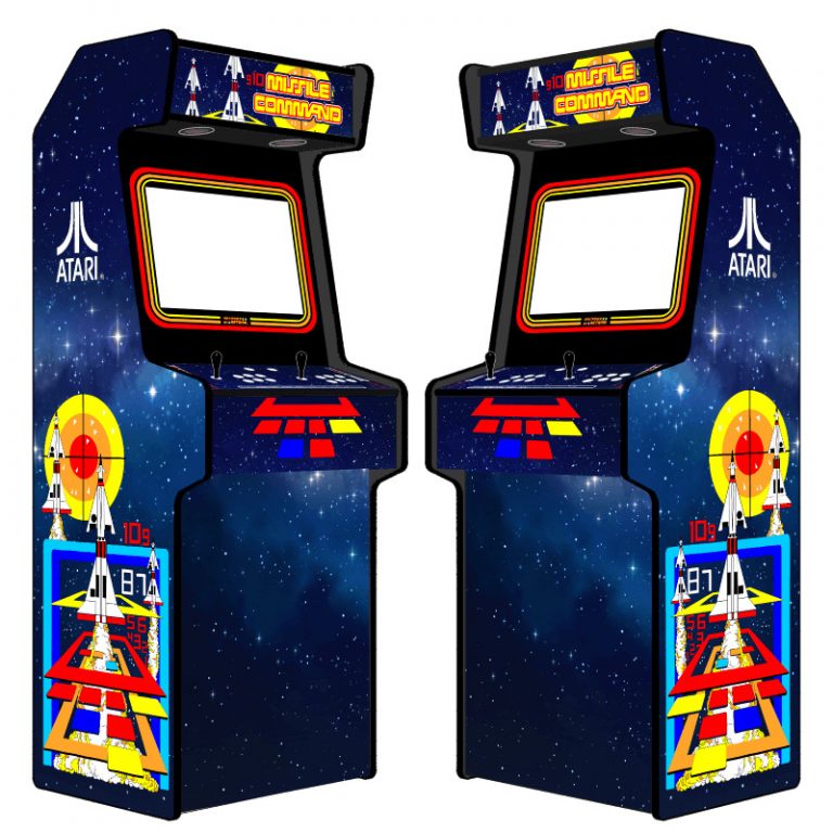 vinilo retro máquina arcade