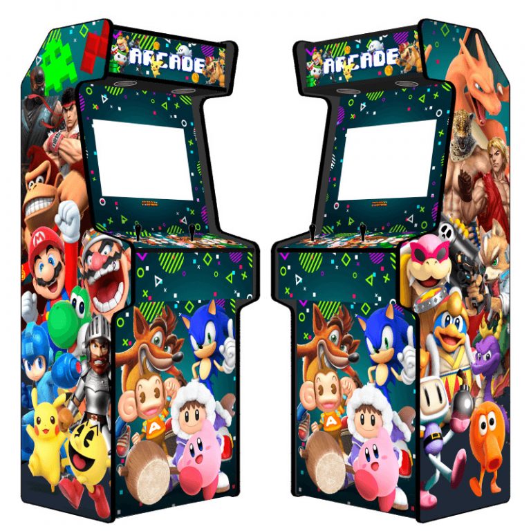 vinilo retro máquina arcade