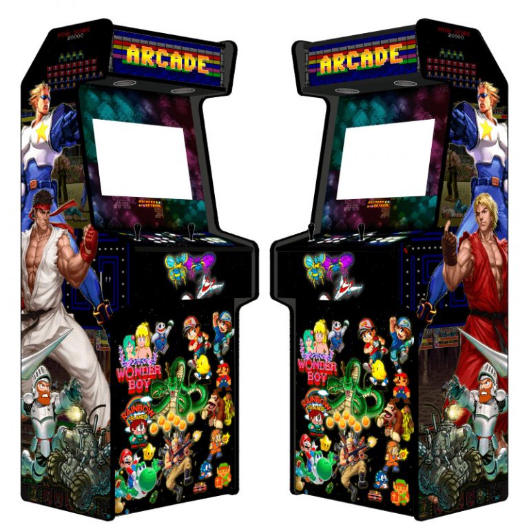 vinilo retro máquina arcade