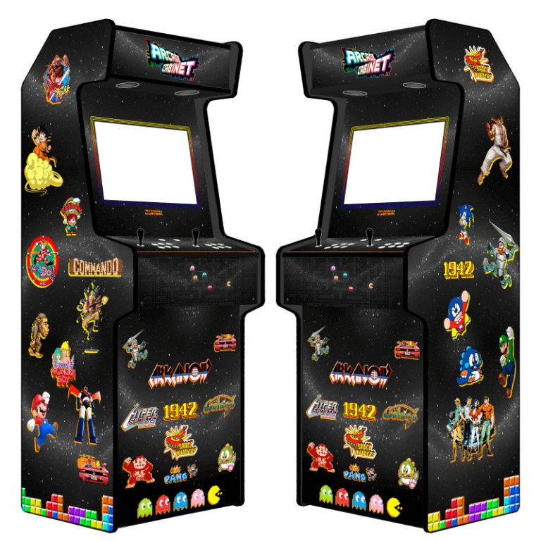 vinilo retro máquina arcade