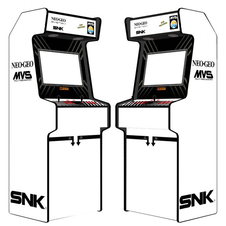 vinilo retro máquina arcade