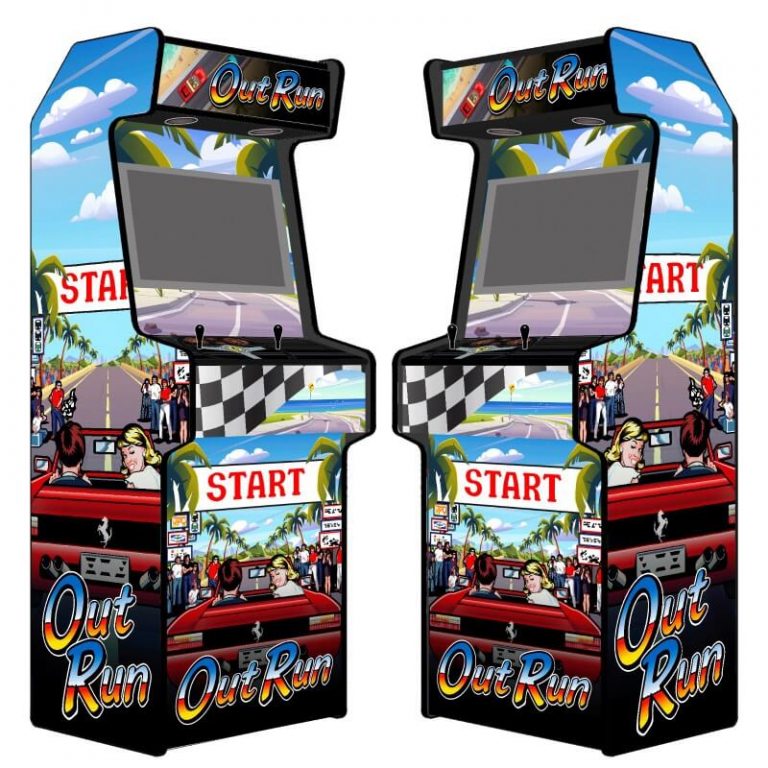 vinilo retro máquina arcade