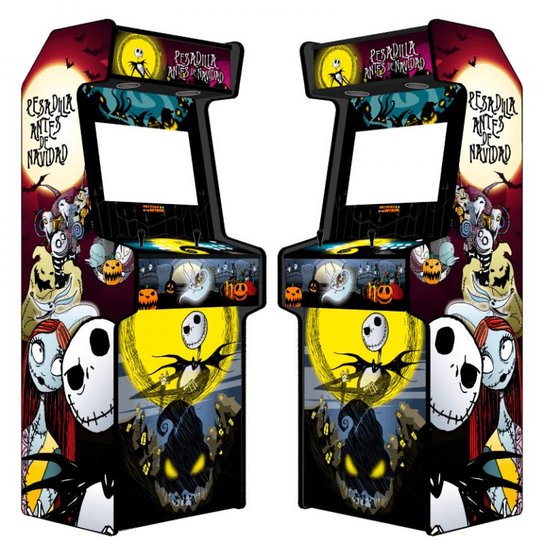 vinilos para máquina arcade