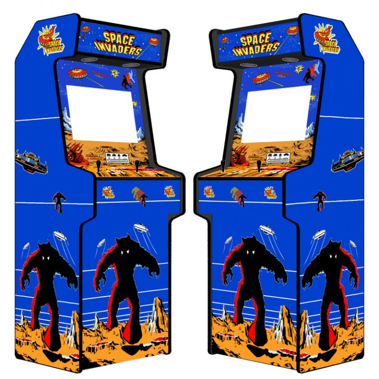 vinilos para máquina arcade