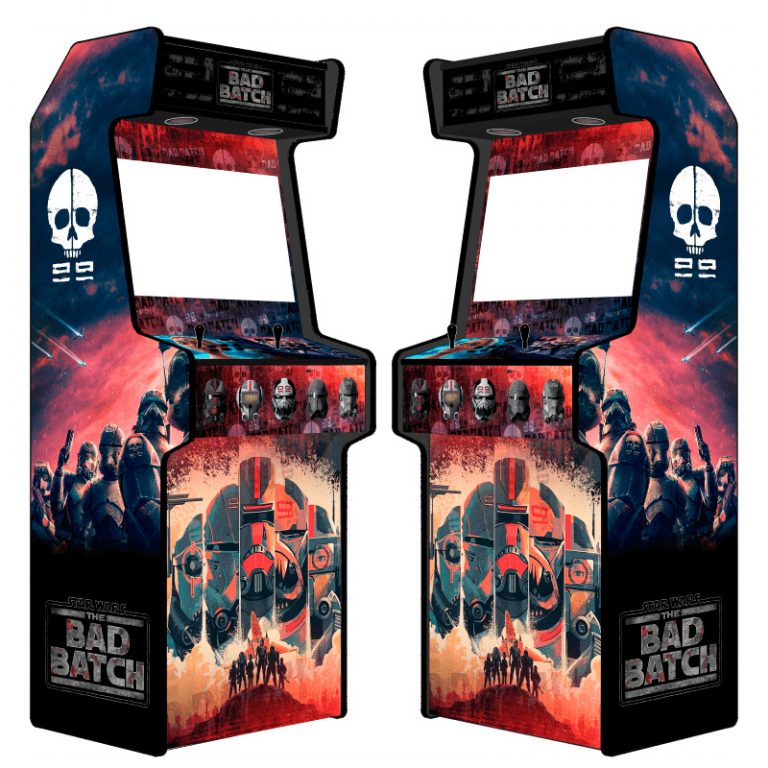 vinilos para máquina arcade