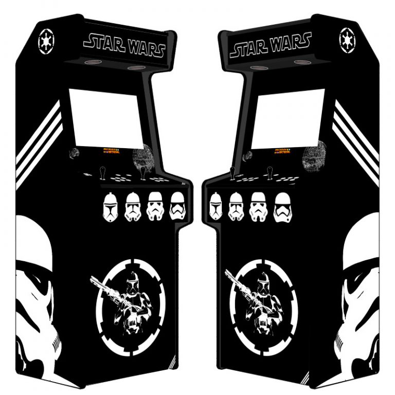 vinilos para máquina arcade