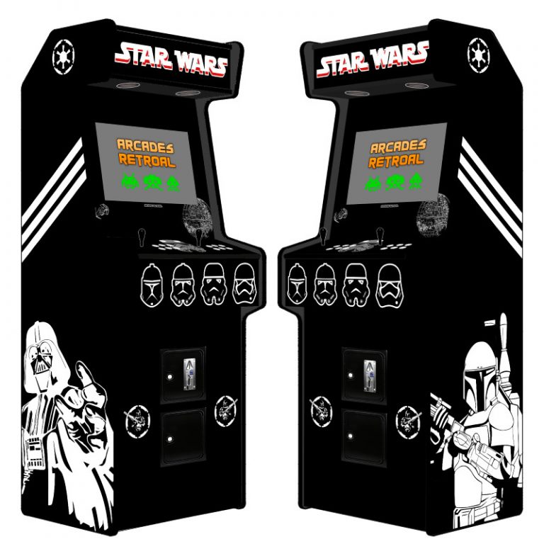 vinilos para máquina arcade