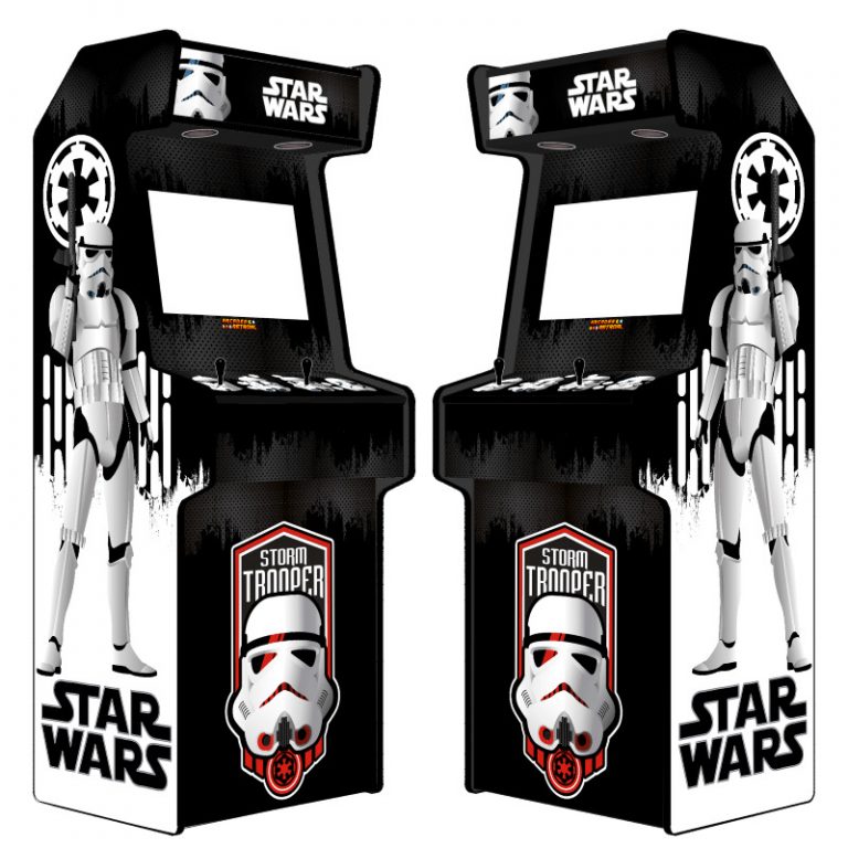 vinilos para máquina arcade