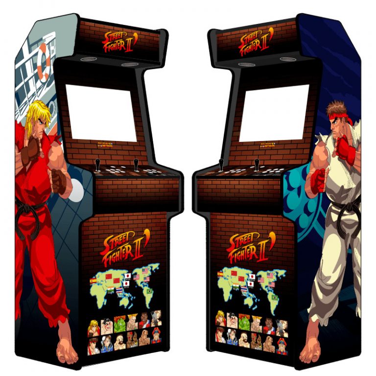 vinilos para máquina arcade