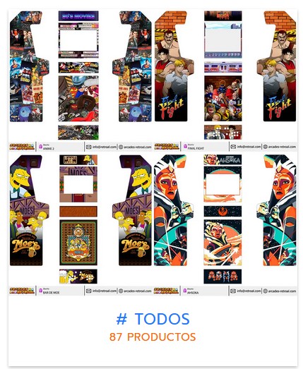 Vinilos para arcade